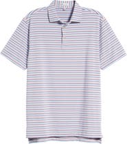 Peter Millar Jubilee Stripe Performance Golf Polo