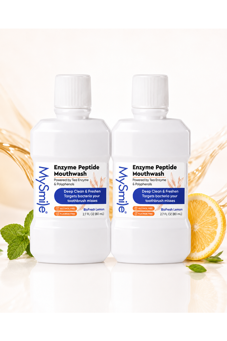 Enzyme Peptide Whitening Mouthwash, Main, color, White