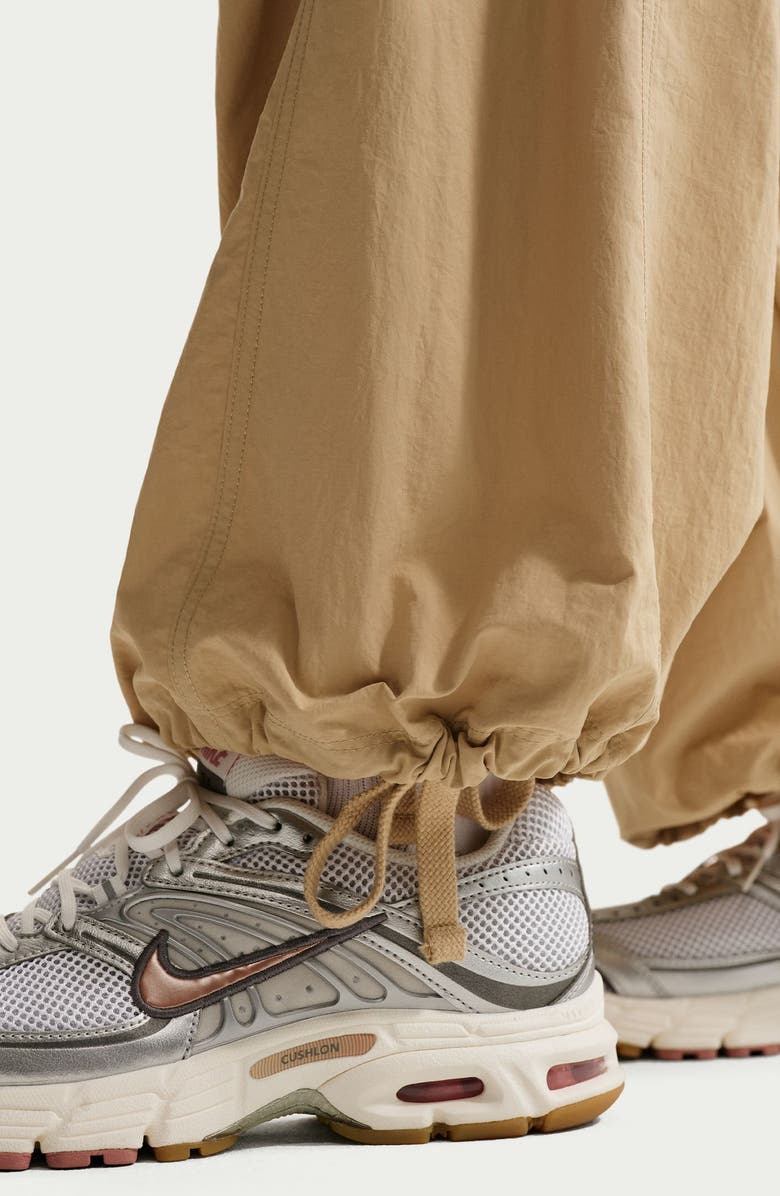 Nike Sportswear Loose Mid Rise Structured Pants, Alternate, color, Linen/ Sail