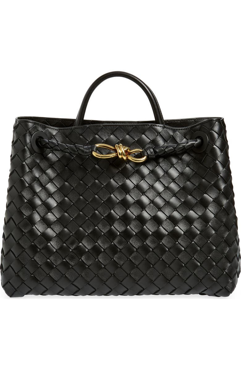 Bottega Veneta Medium Andiamo Intrecciato Leather Shoulder Bag, Main, color,