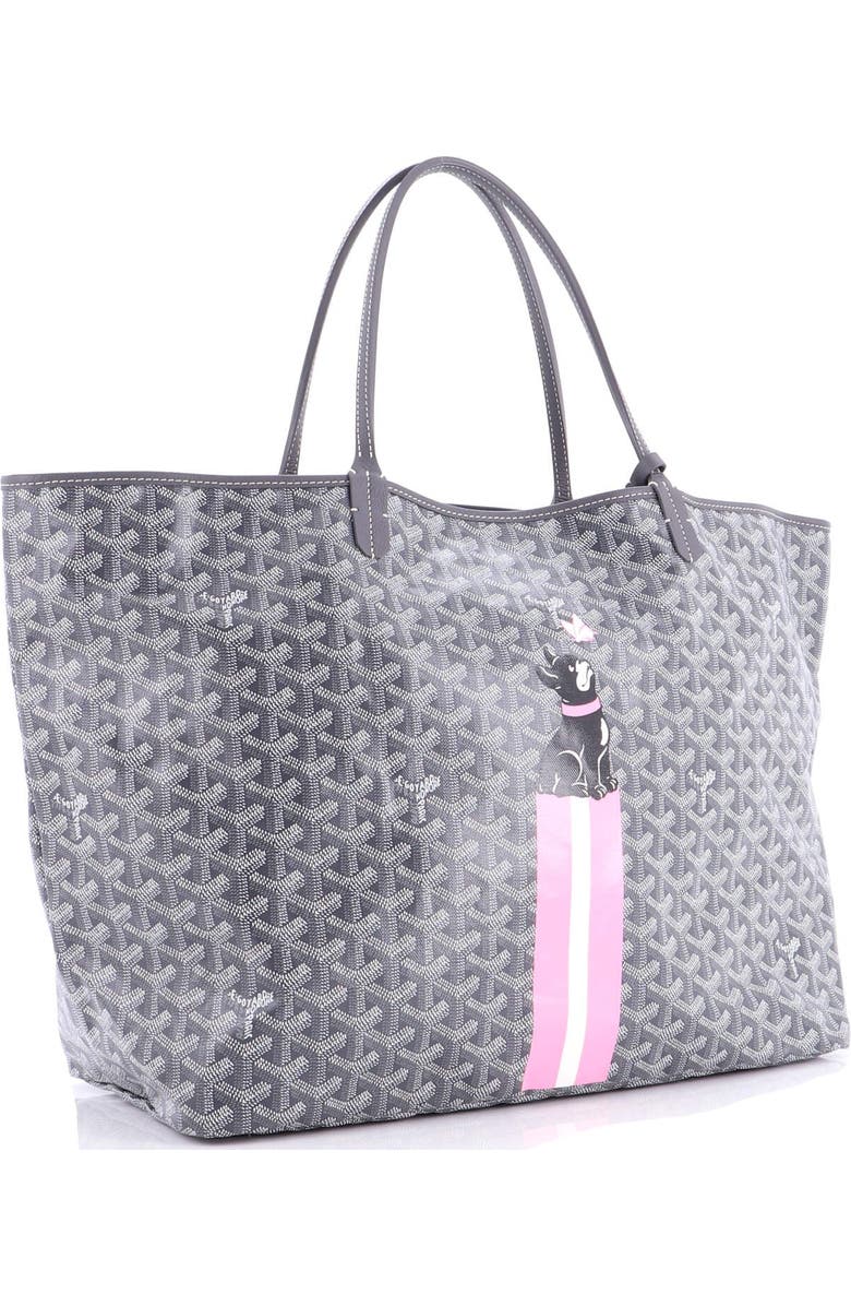 Pre-Owned Goyard Saint Louis Tote Printed Coated Canvas GM, Alternate, color,