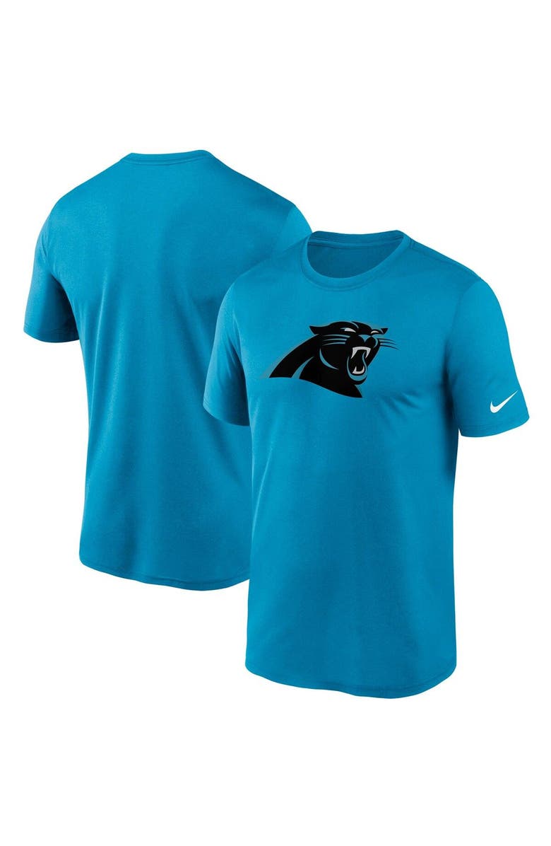 Nike Men's Nike Blue Carolina Panthers Logo Essential Legend Performance T-Shirt, Main, color, Blue