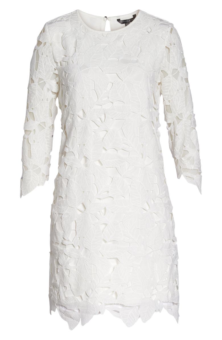 Felicity & Coco Skye Lace Shift Dress, Alternate, color,