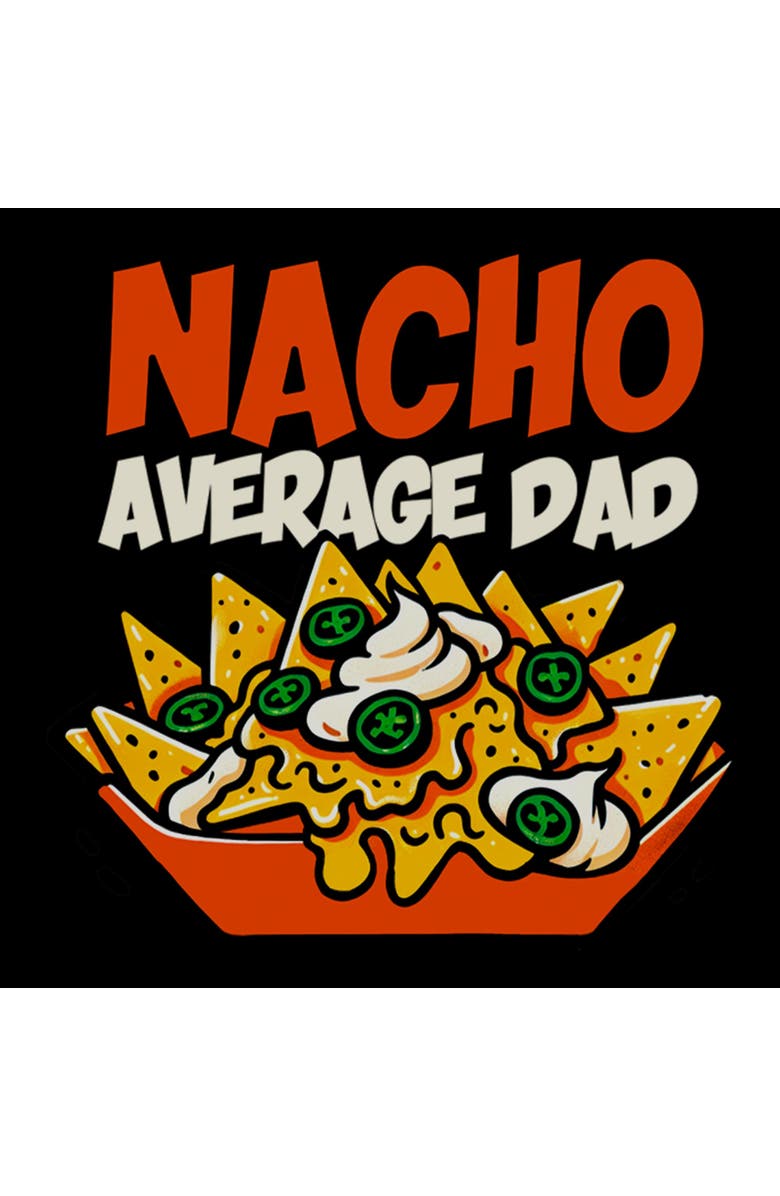 Lost Gods Men's Lost Gods Nacho Average Dad  Graphic T-Shirt, Alternate, color, Black