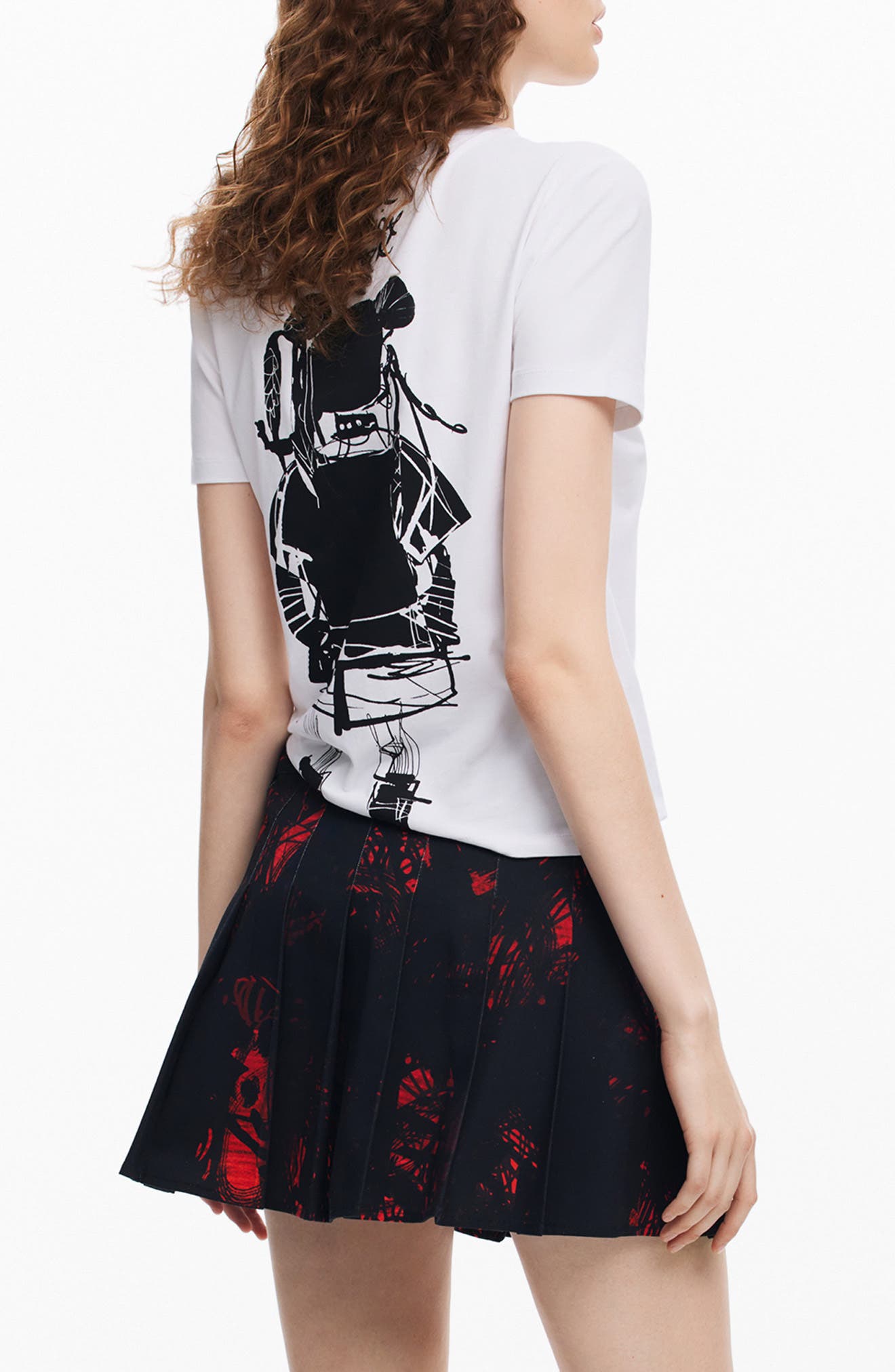 Lacroix Pleated Miniskirt - image 2
