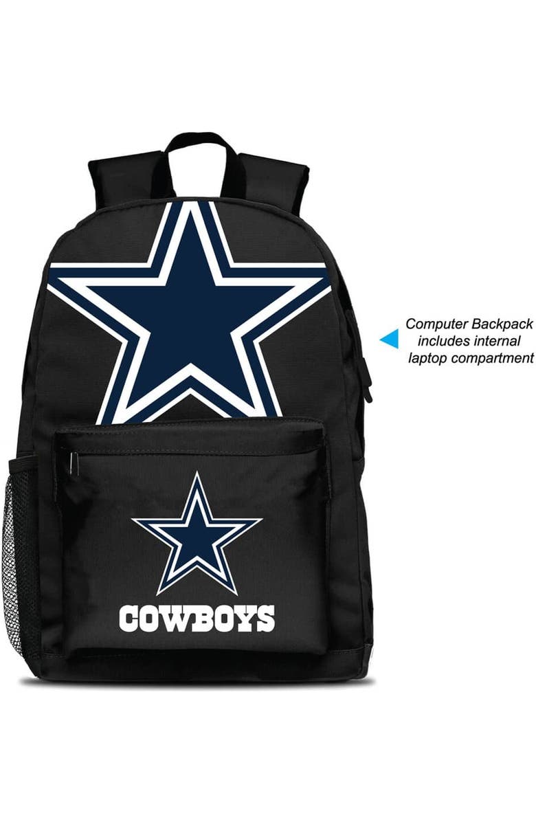 MOJO Dallas Cowboys MOJO Large Logo Fan Backpack, Main, color, Black