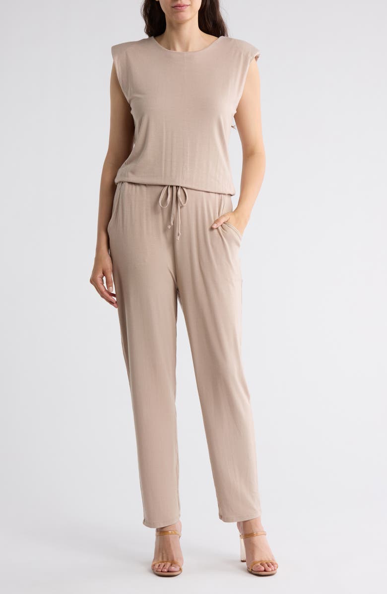 Tart Senona Straight Leg Jumpsuit, Main, color, Mushroom