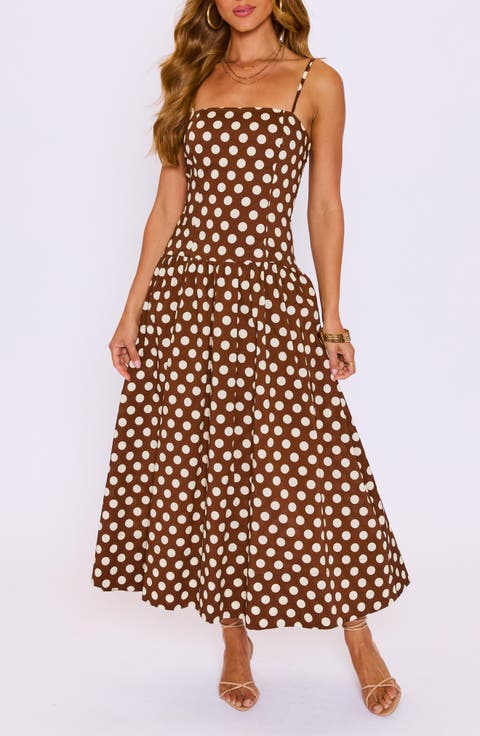 Pretty Woman Dropwaist Sleeveless Maxi Dress