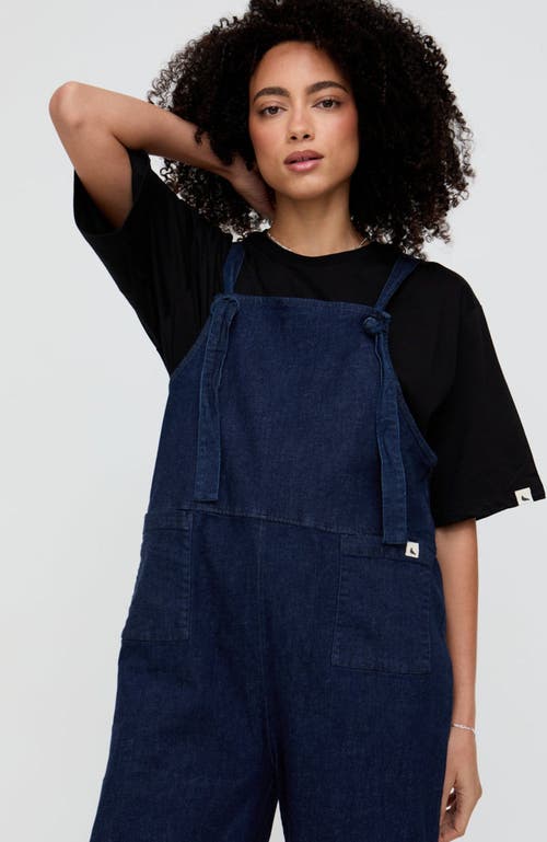 Turtledove London Organic Cotton Lila Jumpsuit In Blue