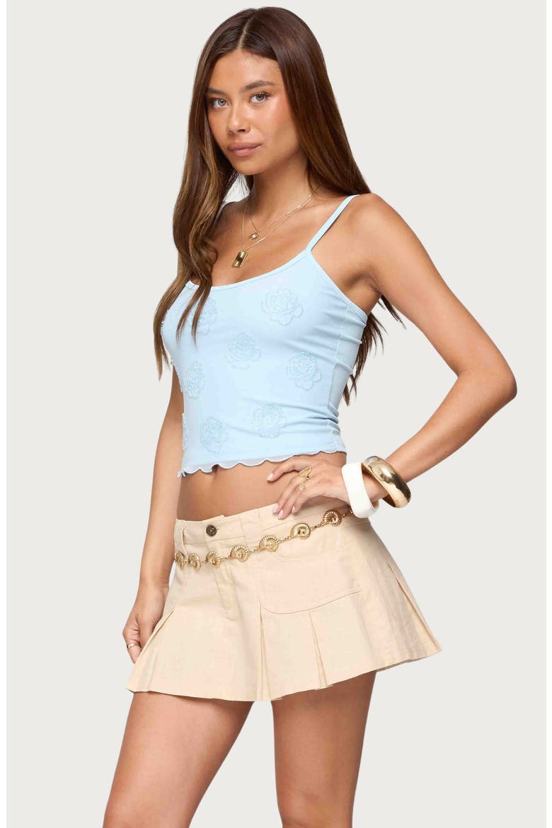 Clarence Floral Beaded Camisole, Alternate, color, LIGHT-BLUE