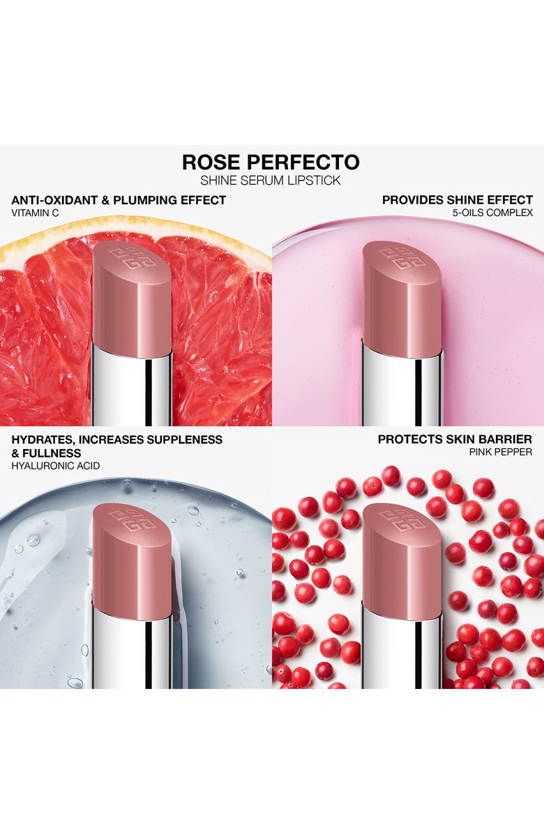 Givenchy Rose Perfecto Shine Serum Lip Oil Stick, Alternate, color, N117