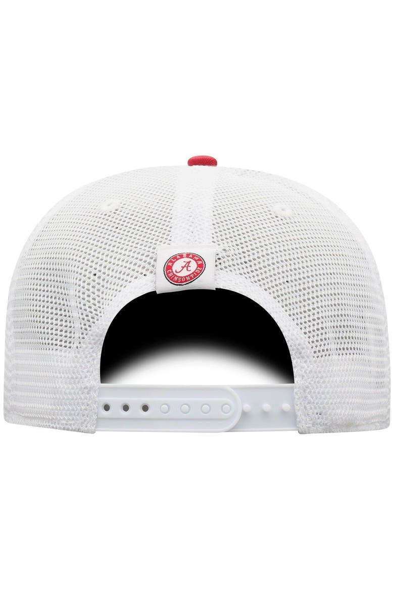 Men's Top of the World Crimson/White Alabama Crimson Tide Trucker Snapback Hat, Alternate, color, Crimson