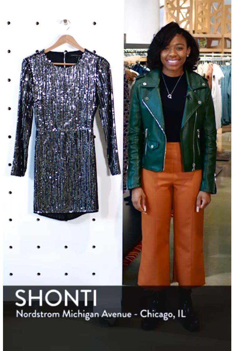 Open Back Sequin Dress video