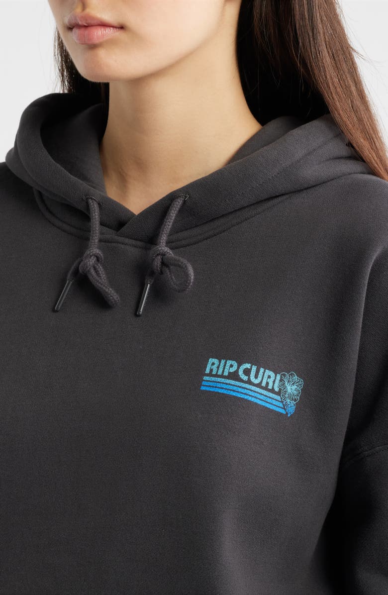 Rip Curl Ocean Break Heritage Hoodie, Alternate, color, Washed Black