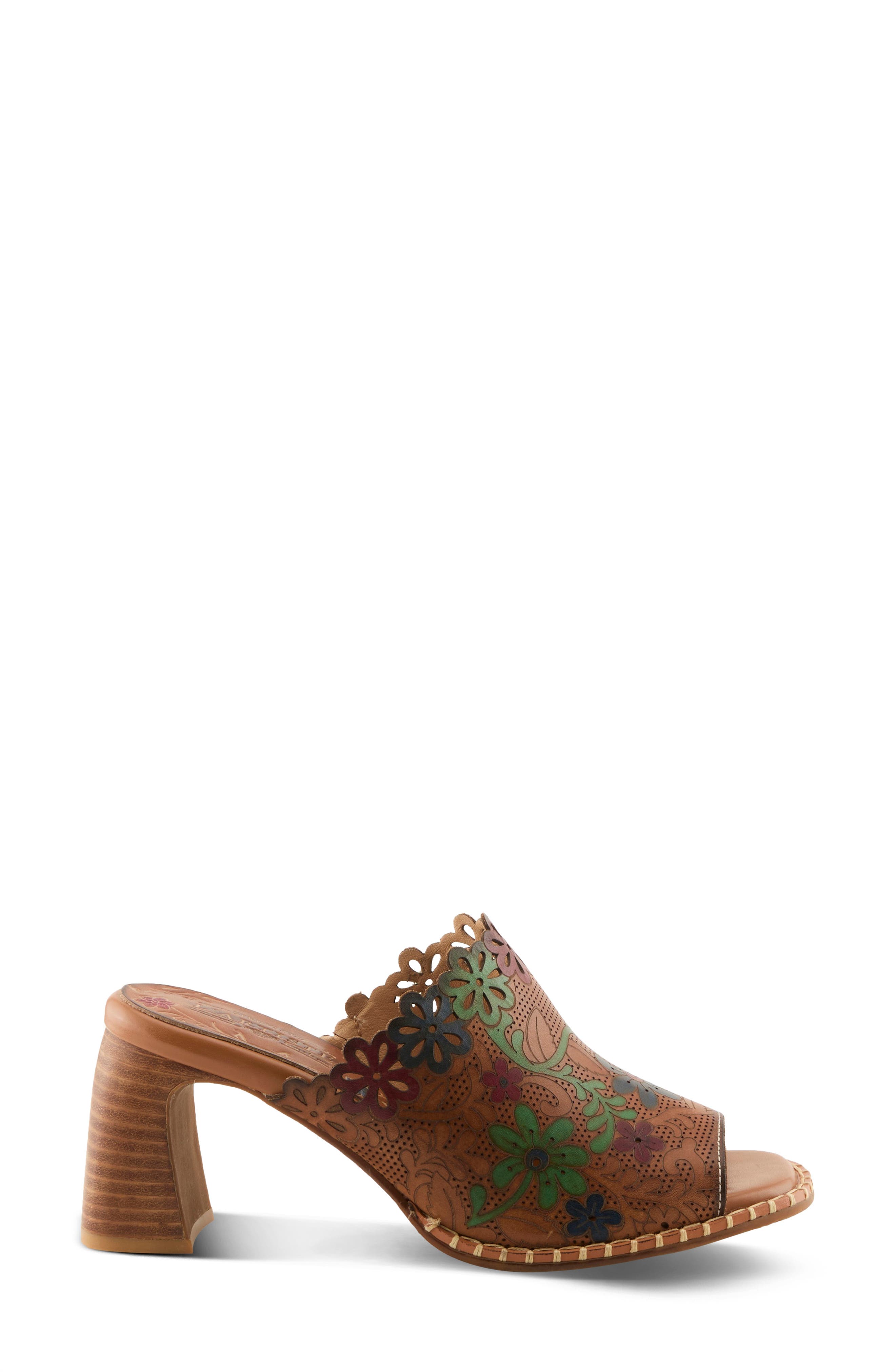 L'Artiste by Spring Step Foxxila Sandal, Alternate, color, Brown Multi