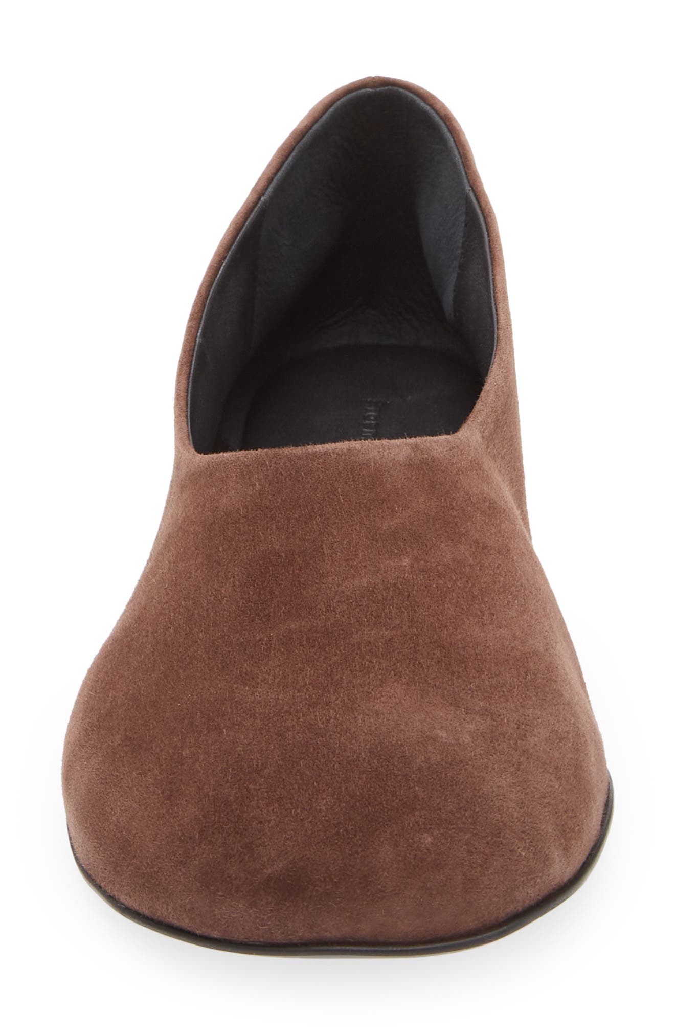Proenza Schouler Glove Slipper Flat, Alternate, color, Chocolate