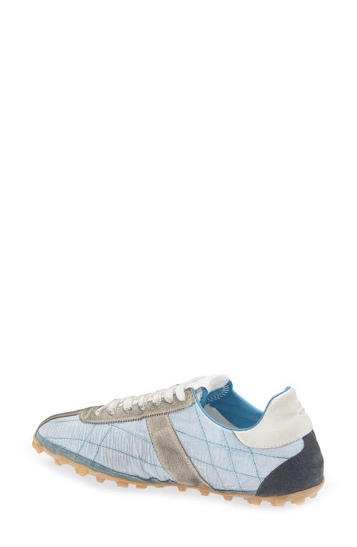 Maison Margiela Sprinter Leather And Brushed Suede-trimmed Shell Sneakers In Multi