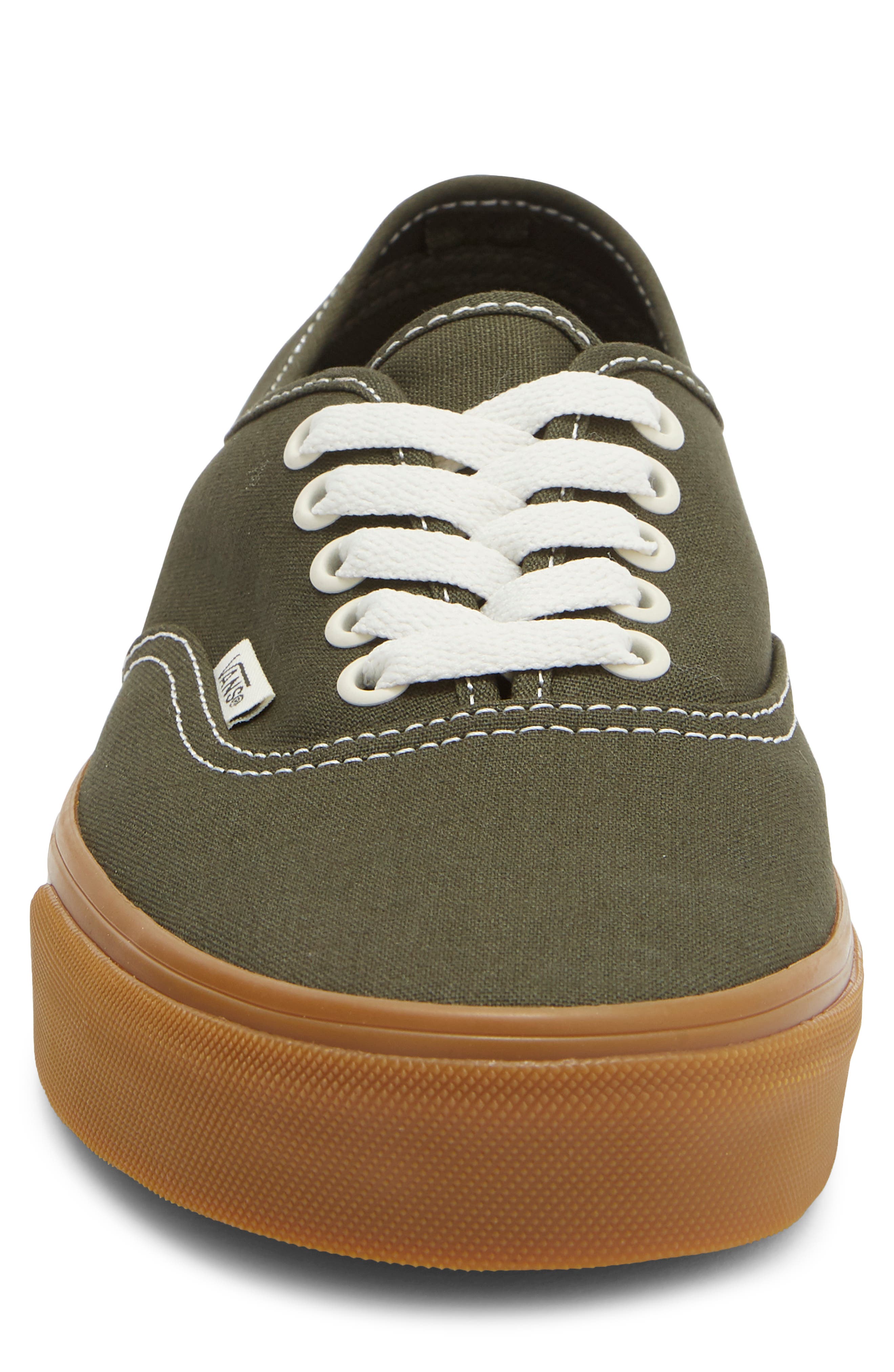 Vans Authentic Sneaker, Alternate, color, Gum Obsidian Fern