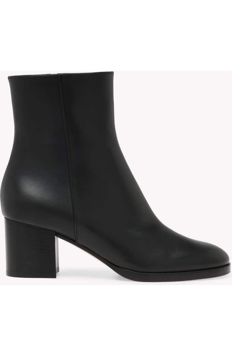 Gianvito Rossi Santiago Bootie, Main, color, Black Calf