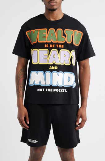 Billionaire Boys Club Wealth, Heart & Mind Crop Graphic T-Shirt