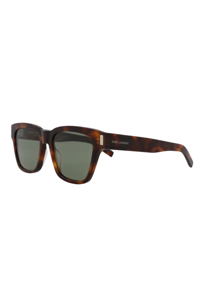 54mm Square Sunglasses, Alternate, color, HAVANA HAVANA GREEN