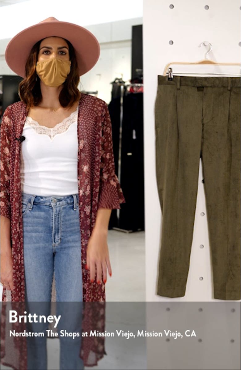 Corduroy Tapered Pants, sales video thumbnail