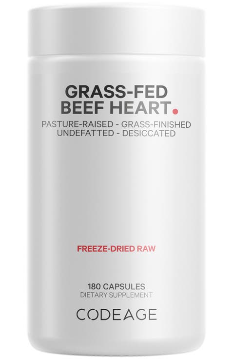 Grass-Fed Beef Heart Glandular Supplement