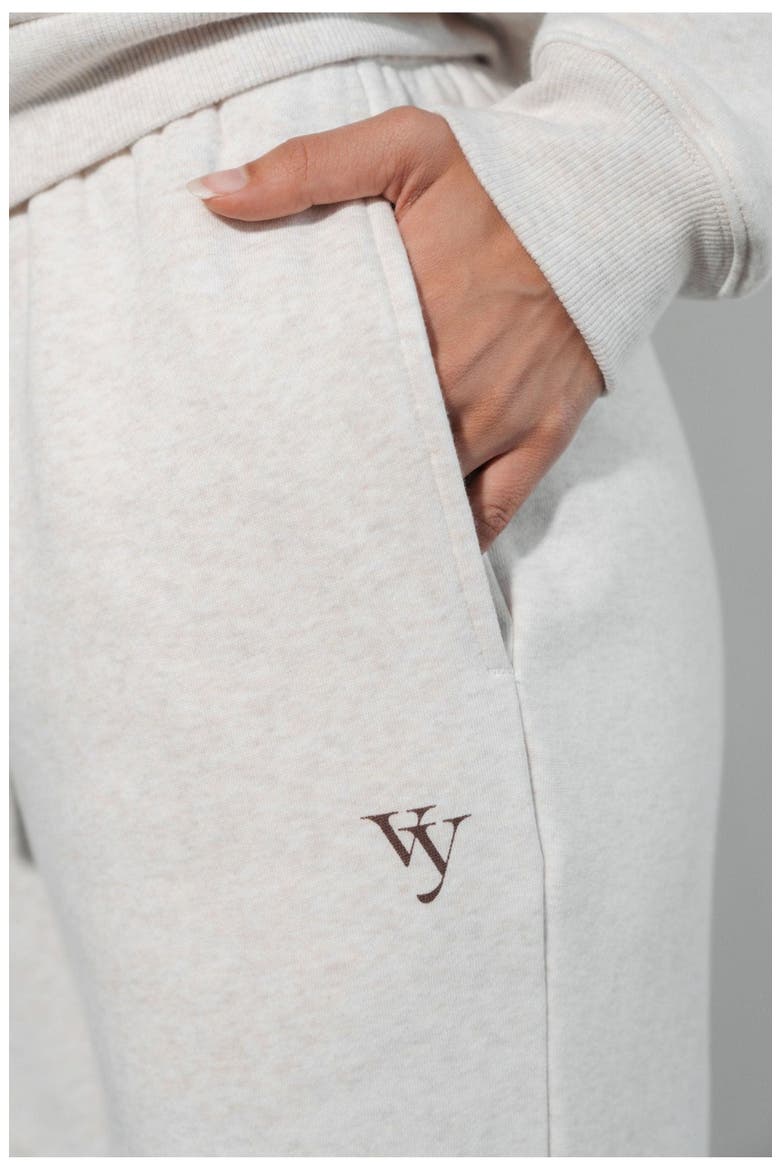 Cozy Uni Jogger, Alternate, color, Oat Marl