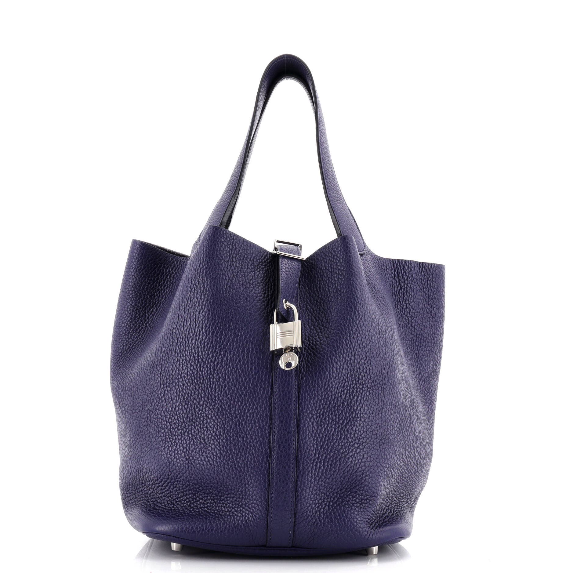 Pre-Owned Hermes Picotin Lock Bag Clemence GM, Main, color, 