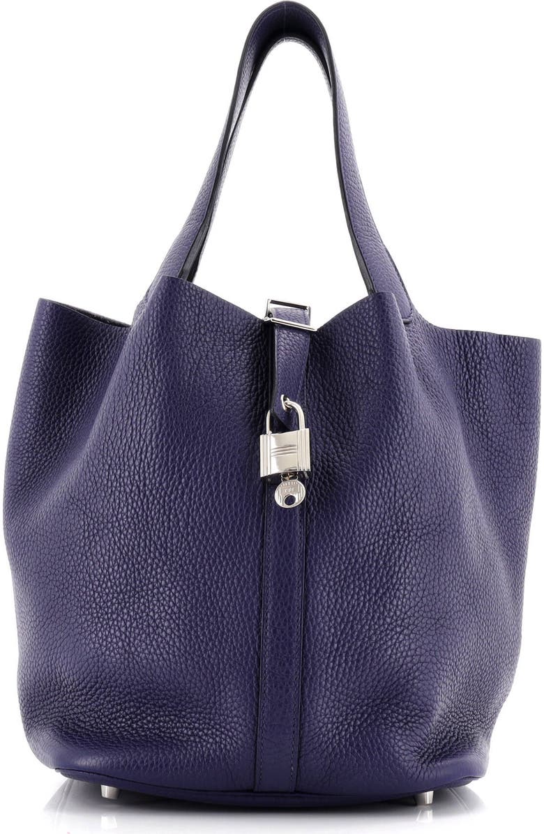 Pre-Owned Hermes Picotin Lock Bag Clemence GM, Main, color,