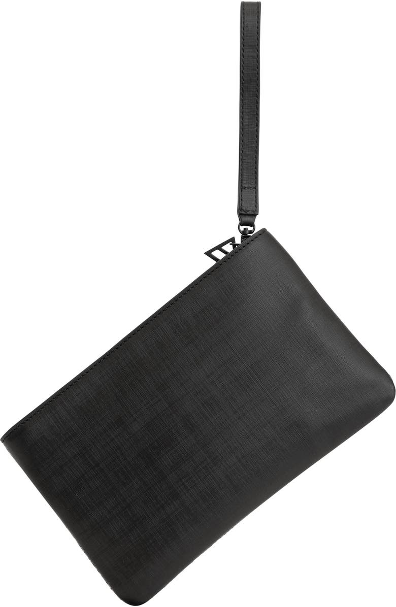 Kelly Wynne Risky Biz Convertible Leather Wristlet, Alternate, color,