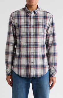 James Campbell Jacob Plaid Button-Down Shirt