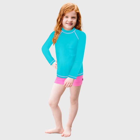 Baby Girls UPF 50+ Long Sleeve Rashguard