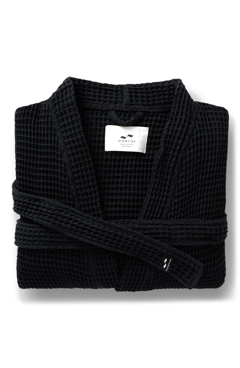 Slowtide Guild Waffle Robe, Alternate, color, 