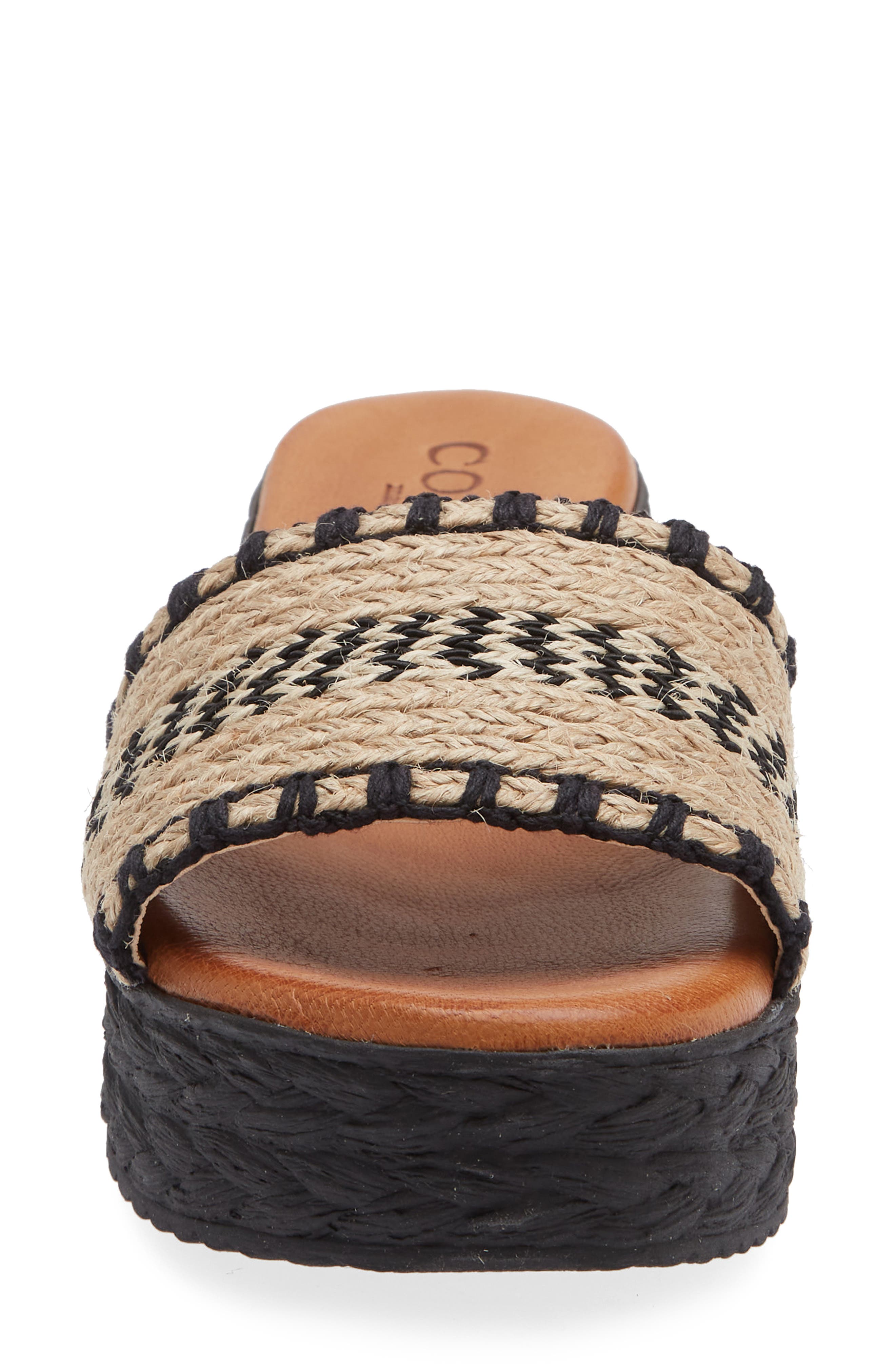 Cordani Brylee Platform Sandal, Alternate, color, Black