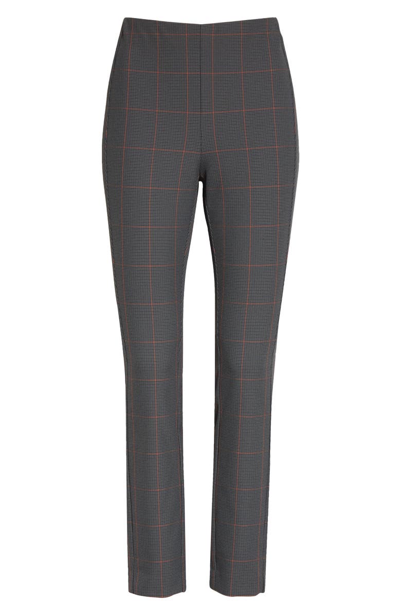 rag & bone Simone Check Ankle Pants, Alternate, color, Grey Multi