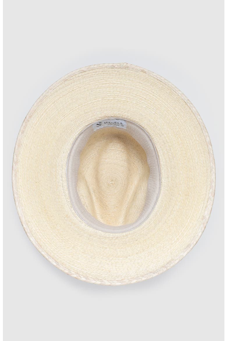 Willow  Handwoven Straw Sun Hat - Bohemian Summer Fedora, Alternate, color, Natural / Brown
