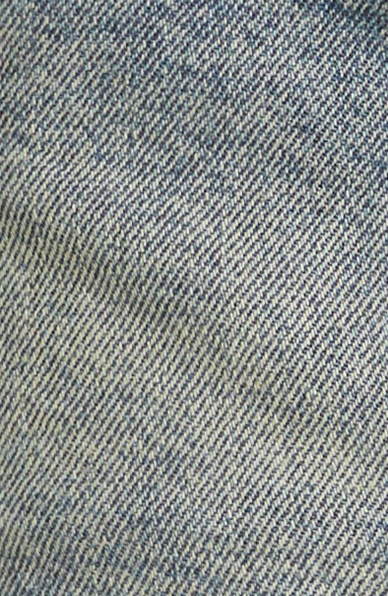 PURPLE BRAND Paneled Denim Shorts, Alternate, color, 