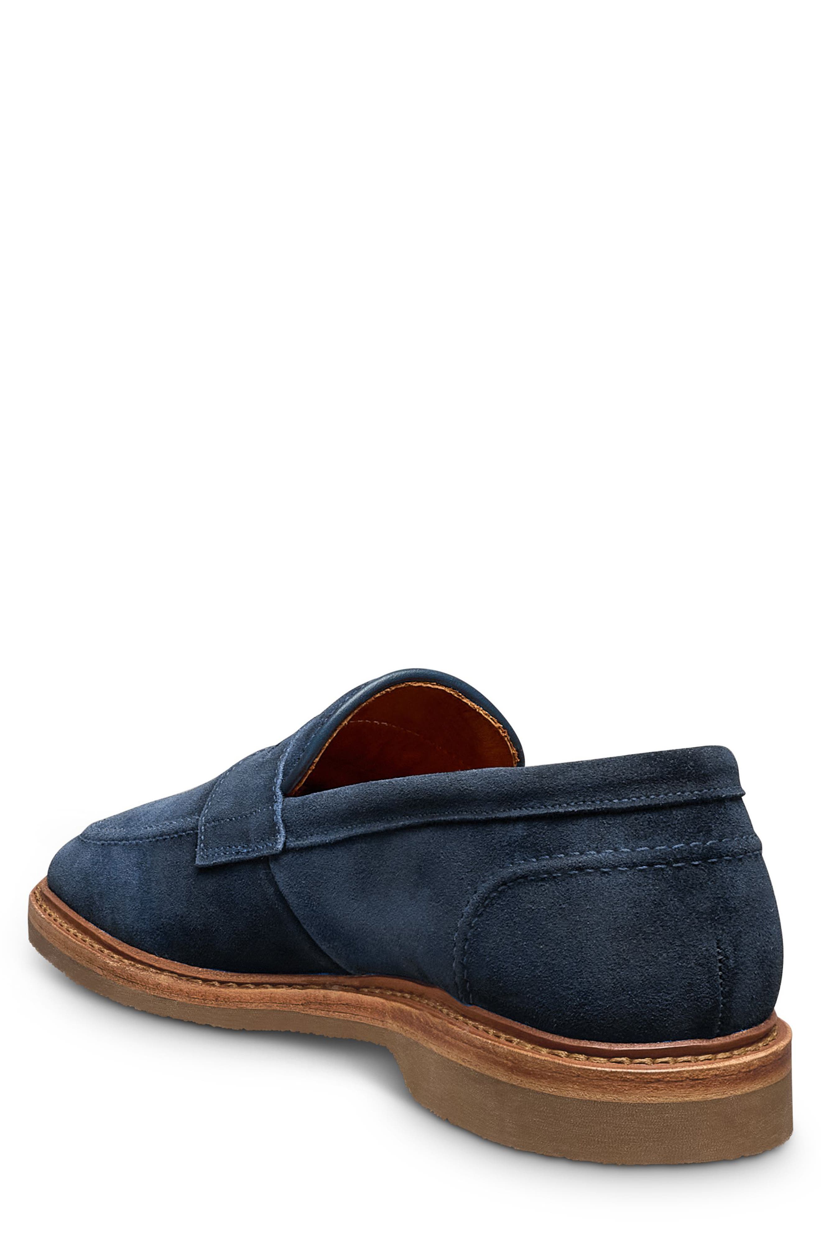 Allen Edmonds Randolph Verse Penny Loafer, Alternate, color, Navy