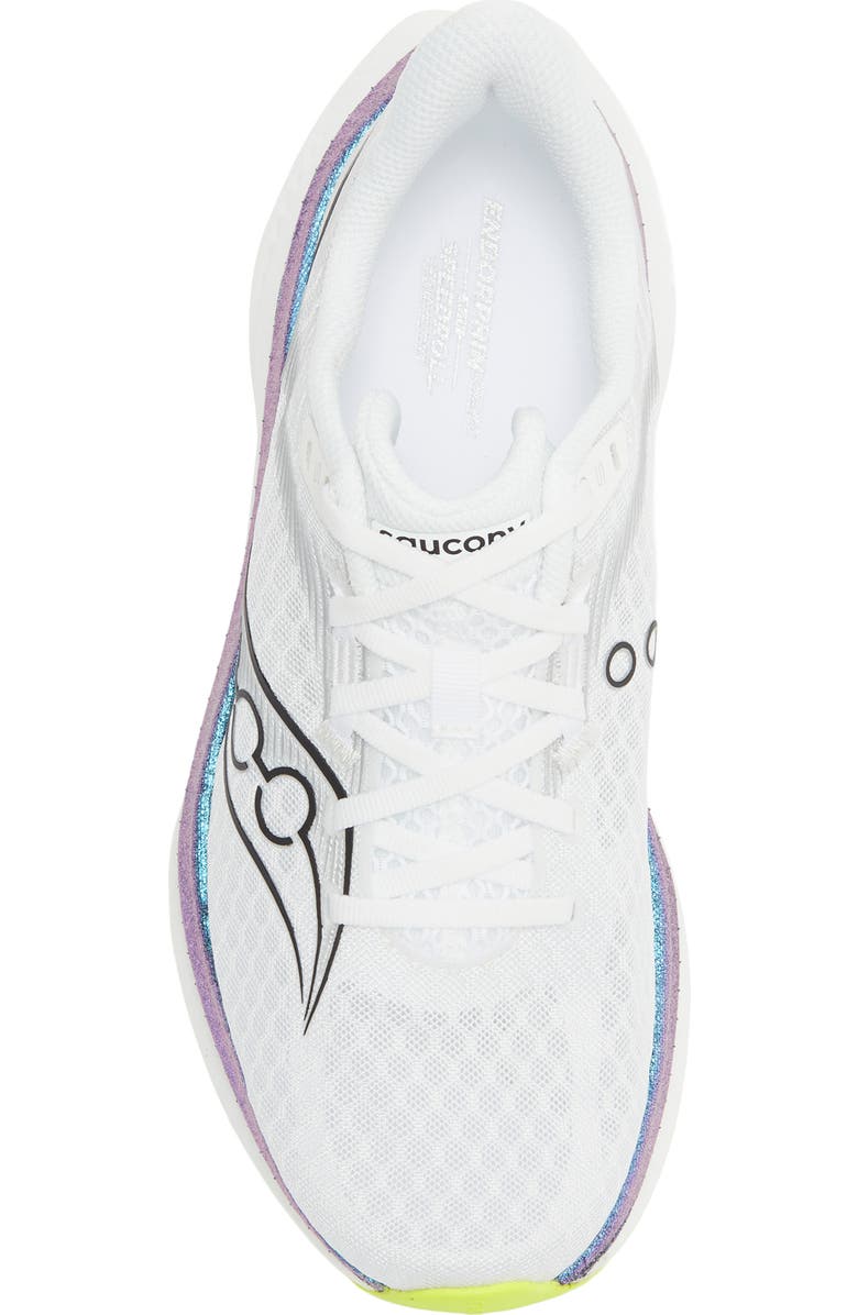 Saucony Endorphin Speed 5 Running Shoe, Alternate, color, White/ Nightsky