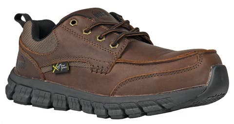 HOSS Stepper Mens Static Dissipative Composite Toe Work Shoe with Met Guard