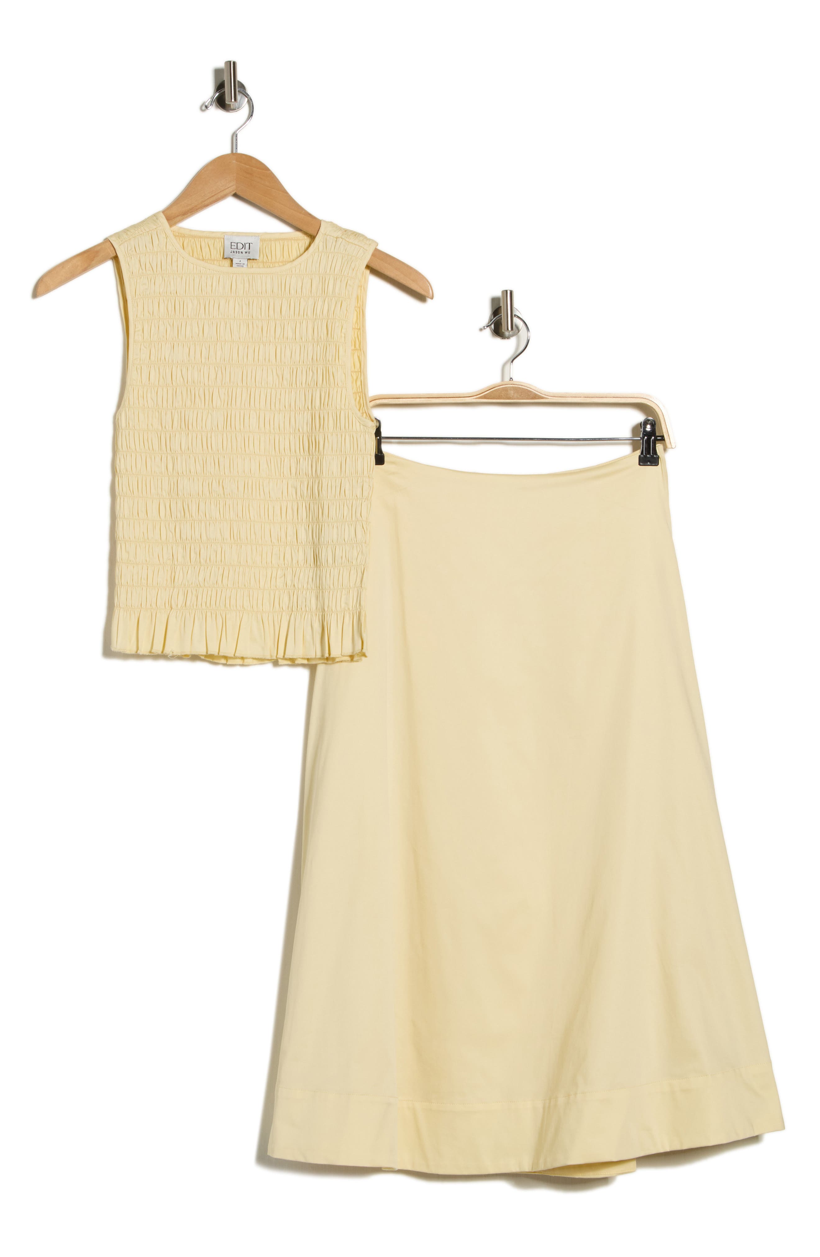 EDIT by JASON WU Smocked Tank & Maxi Skirt Set