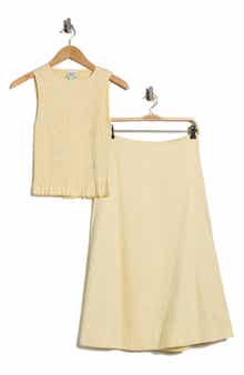 EDIT by JASON WU Smocked Tank & Maxi Skirt Set