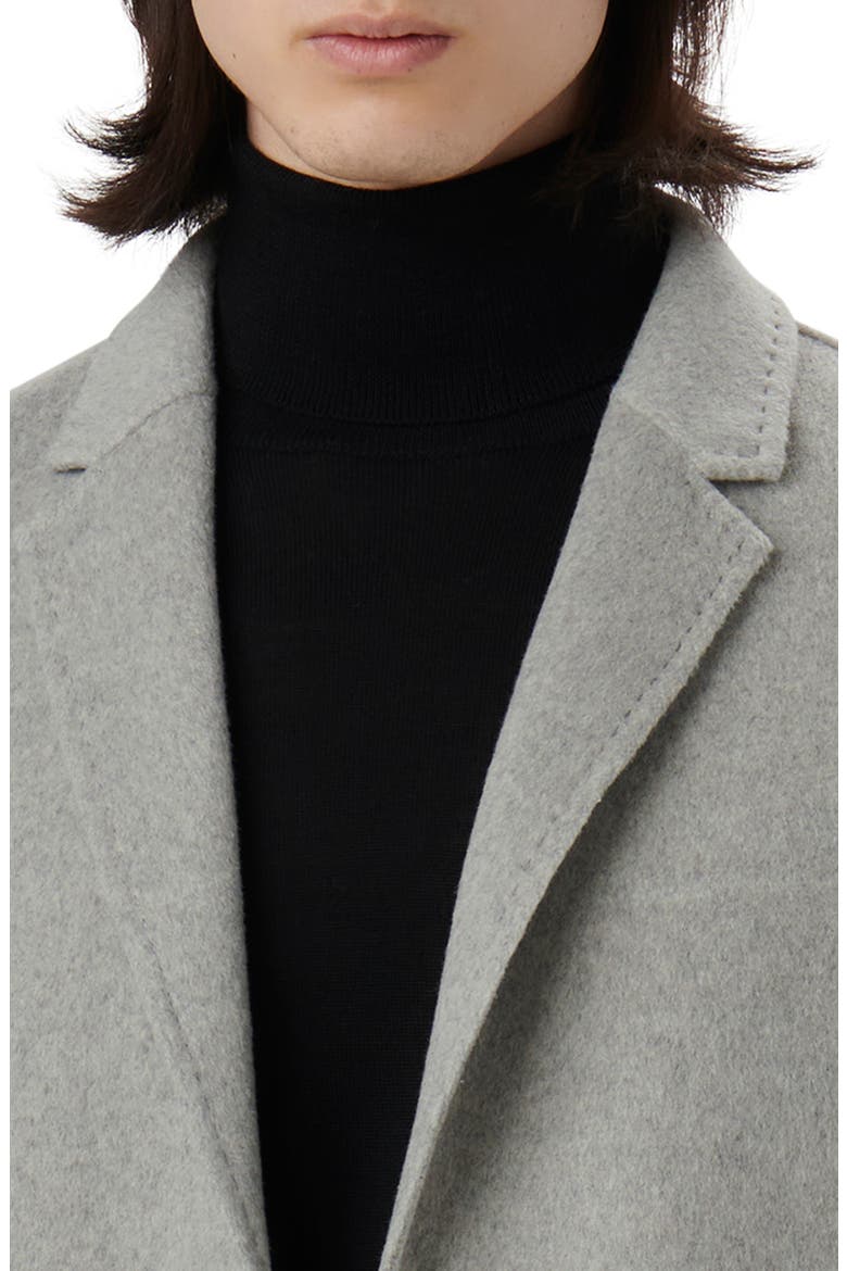 Wool Blend Double Button Blazer, Alternate, color, PLATINUM