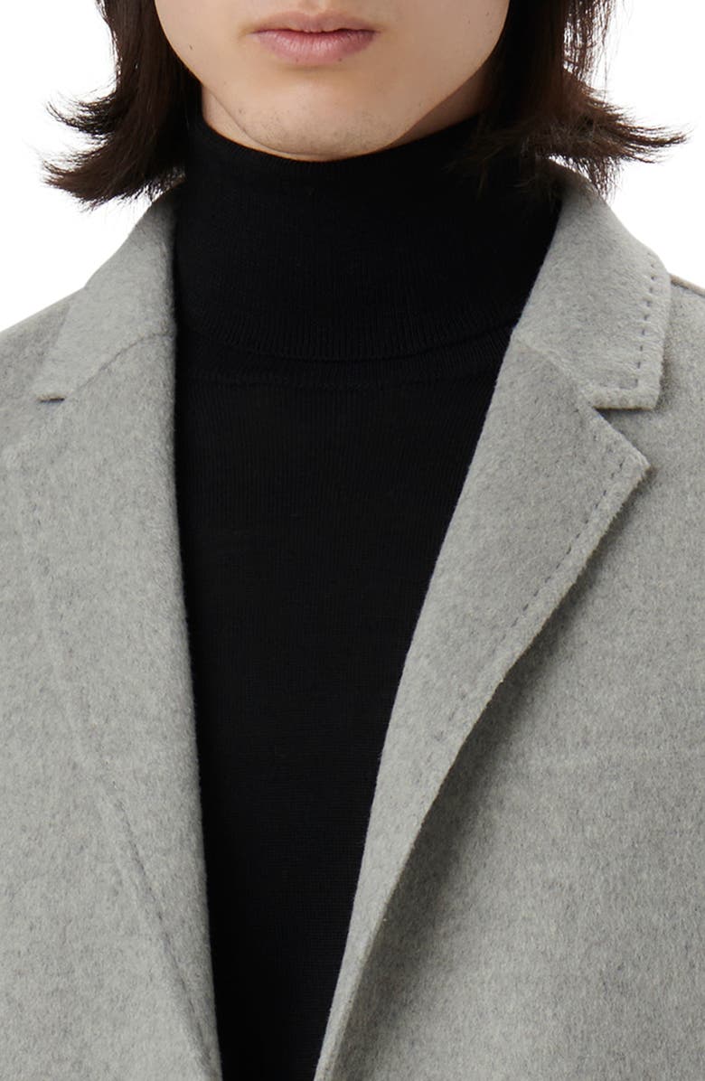 Bugatchi Wool Blend Double Button Blazer, Alternate, color, Platinum