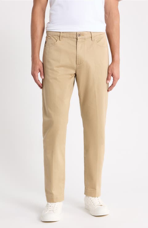 Everett Tailored Cotton Gabardine Pants