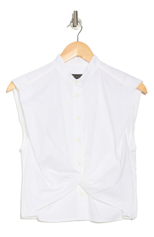 Rag & Bone Rita Sleeveless Poplin Shirt
