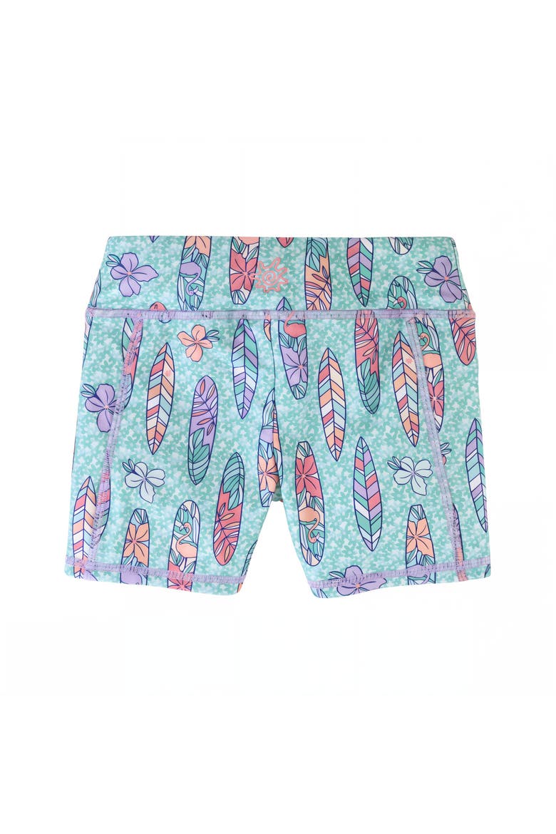 Active Swim Shorts, Alternate, color, Petal Power