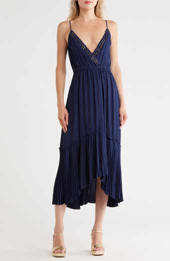 Ramy Brook Tori Empire Waist High-Low Dress