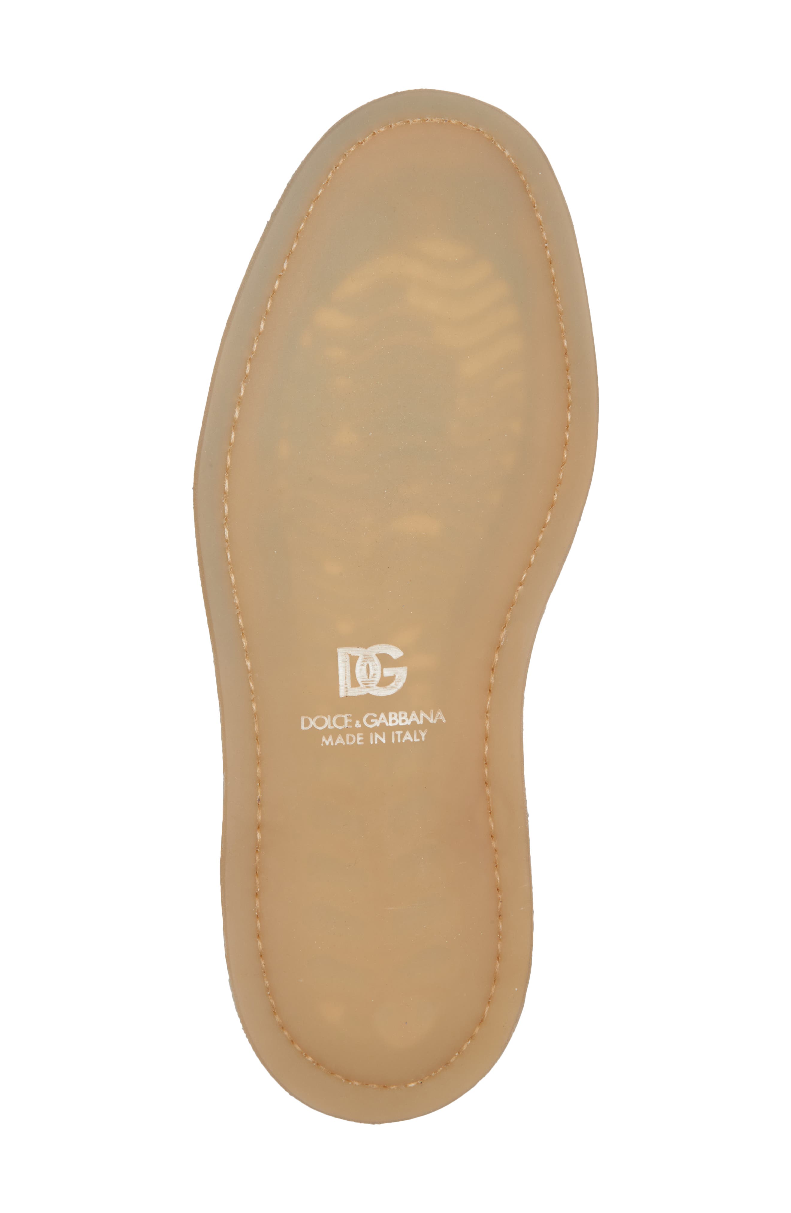 Dolce&Gabbana Logo Suede Loafer, Alternate, color, Blue